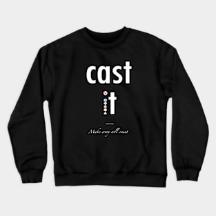 Cast it! (Roll your Dice! D20) Crewneck Sweatshirt